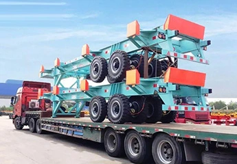 4-40ft-2-Axles-Bomb-Cart-Semi-Trailer-Shipped-to-UAE