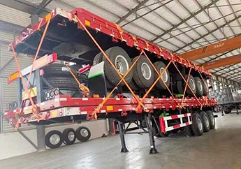 Flatbed Truck Semi Trailler Will Export To Guatemala